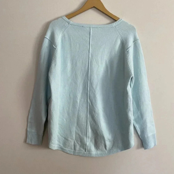 French Connection Light Blue Sweater - Picture 10 of 12